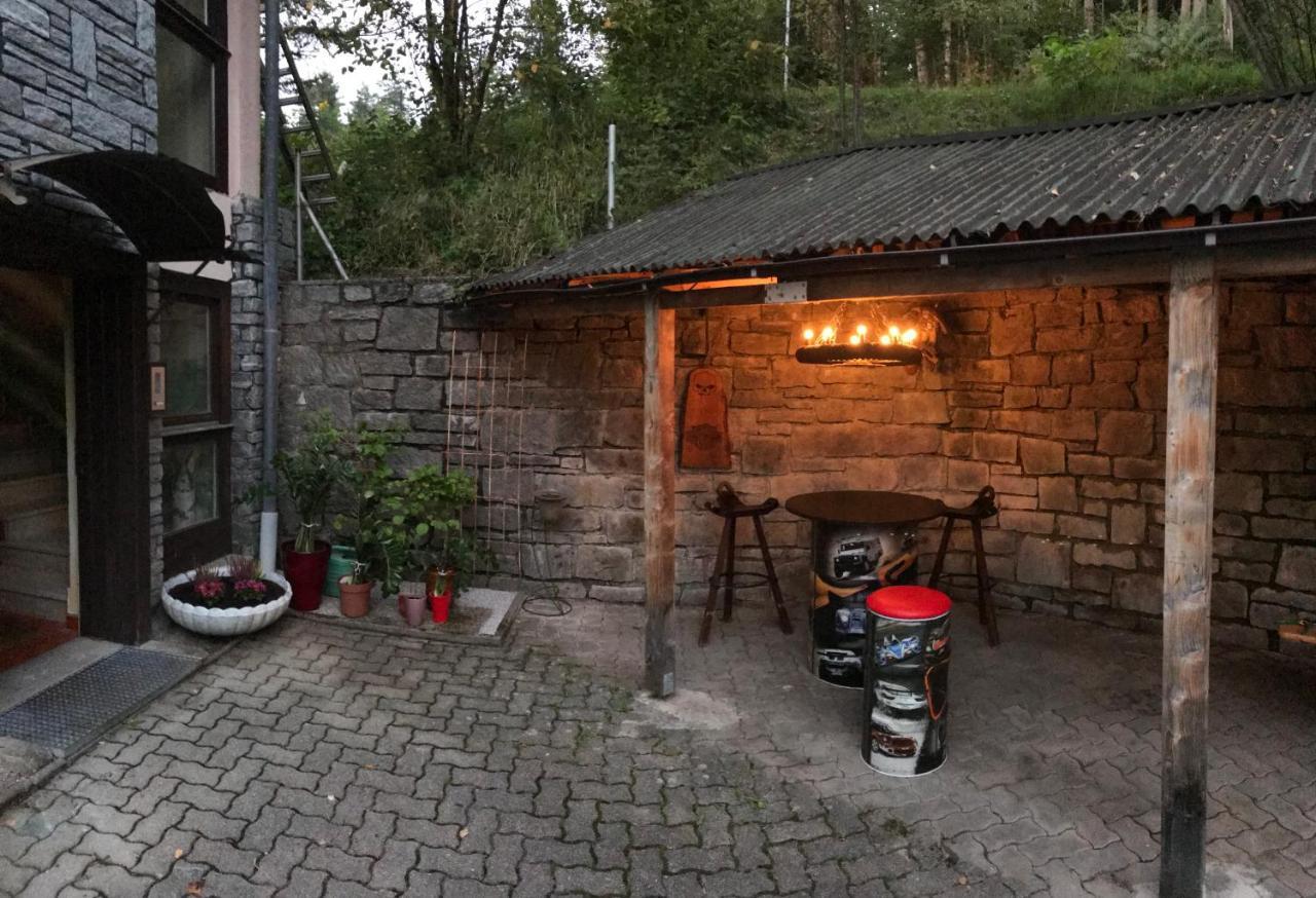 La Irmania Pension Леденицен Экстерьер фото